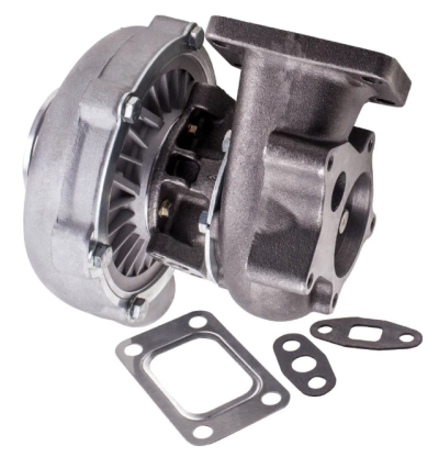 เทอร์โบ T04E T3/T4 .57 A/R 74.2 Trim Turbo Turbocharger คอมเพรสเซอร์ 400+HP น้ํามัน Cooled