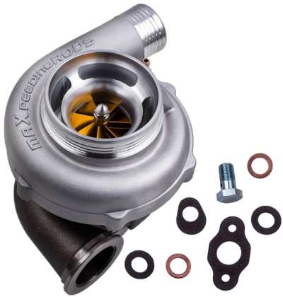 maXpeedingrods เทอร์โบ GT3076 GT30 .82 A / R แผ่นปิดป้องกันไฟกระชาก V-Band เทอร์โบชาร์จเจอสูงถึง 690 แรงม้า
