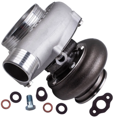 maXpeedingrods เทอร์โบ GT3076 GT30 .82 A / R แผ่นปิดป้องกันไฟกระชาก V-Band เทอร์โบชาร์จเจอสูงถึง 690 แรงม้า