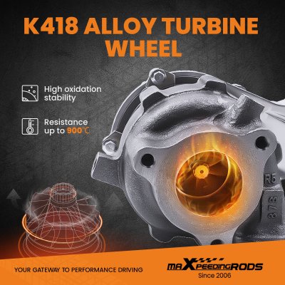 เทอร์โบ RHV4,VT16 สำหรับ Mitsubishi L200 / Triton 2.5L D 4D56 ปี 2007+ รหัส 1515A170 V41VATS0022B,V41VAT-S0022B