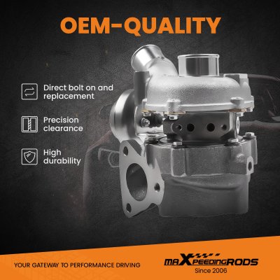 เทอร์โบ RHV4,VT16 สำหรับ Mitsubishi L200 / Triton 2.5L D 4D56 ปี 2007+ รหัส 1515A170 V41VATS0022B,V41VAT-S0022B