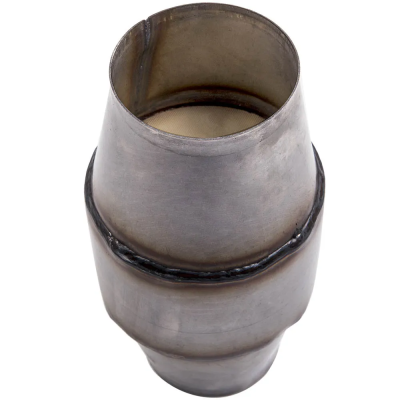 maXpeedingrods 4inch IN/OUT T409 แคตตาไลติก สแตนเลส ท่อกรองไอเสีย ขนาด 4 นิ้ว 410300 Spun Body พอดีโดยตรง ประสิทธิภาพสูง