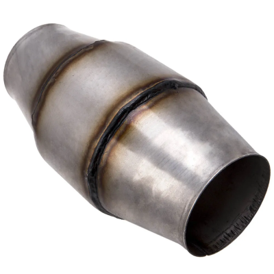 maXpeedingrods 4inch IN/OUT T409 แคตตาไลติก สแตนเลส ท่อกรองไอเสีย ขนาด 4 นิ้ว 410300 Spun Body พอดีโดยตรง ประสิทธิภาพสูง