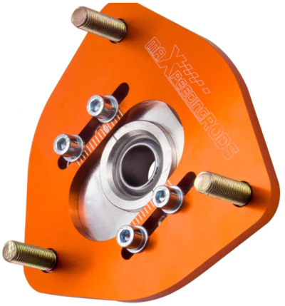 maXpeedingrods  แคมเบอร์ สำหรับ นิสสันสีทอง S13 S14 S15 200SX 240SX ท็อปเม้าท์ด้านหน้าแบบพิลโลว์บอล ที่วางแคมเบอร์
