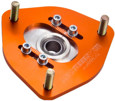 maXpeedingrods  แคมเบอร์ สำหรับ นิสสันสีทอง S13 S14 S15 200SX 240SX ท็อปเม้าท์ด้านหน้าแบบพิลโลว์บอล ที่วางแคมเบอร์