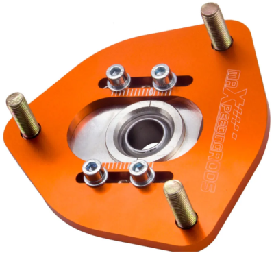 maXpeedingrods  แคมเบอร์ สำหรับ นิสสันสีทอง S13 S14 S15 200SX 240SX ท็อปเม้าท์ด้านหน้าแบบพิลโลว์บอล ที่วางแคมเบอร์