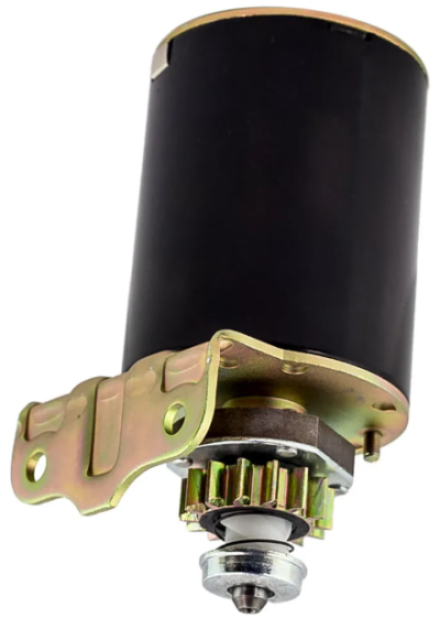 maXpeedingrods มอเตอร์สตาร์ท เฮฟวี่ ดิวตี้ เวอร์ชั่น เครื่องยนต์ตัดหญ้า สำหรับ Briggs and Stratton Engines 693551 with 14 Tooth Gear Replaces 12 Volt