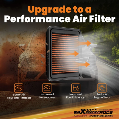 Air Filter Subaru กรองอากาศเครื่องยนต์ แบบล้างได้ สำหรับ Subaru WRX Forester Legacy Outback Levorg ปี 2005-2021