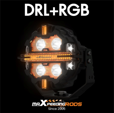5 นิ้ว 150 วัตต์ ทรงกลม สีดำด้าน รุ่นใหม่ ไฟสปอร์ตไลท์ LED led ไฟสปอร์ตไลท์รถยนต์ มอเตอร์ไซค์ ไฟหน้ารถ ไฟท้าย ไฟช่วยตัดหมอก สว่างมาก 9 - 32V