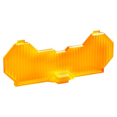 ฟิลเตอร์ครอบไฟ Filters LED สีเหลืองอำพัน 7 นิ้ว ทรงกลม แบบกระจายแสง อุปกรณ์เสริมสำหรับไฟขับขี่ ออฟโรด - 4 ชิ้น 7 Inch Amber  Flood light Cover for Auxiliary Driving LED Light Pods，4pcs