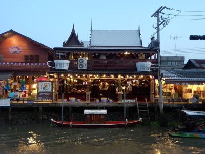 Mae Klong Railway Market + Amphawa Floating Market