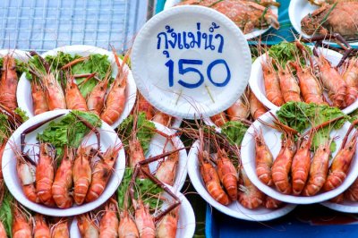 Mae Klong Railway Market + Amphawa Floating Market