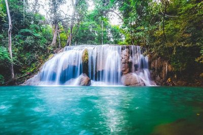 Bridge over the River Kwai + Erawan Waterfall + Tiger Cave Temple