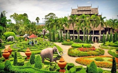 Nong Nooch Tropical Garden + Pattaya Beach (From Bangkok)