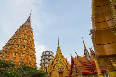 Bridge over the River Kwai + Erawan Waterfall + Tiger Cave Temple