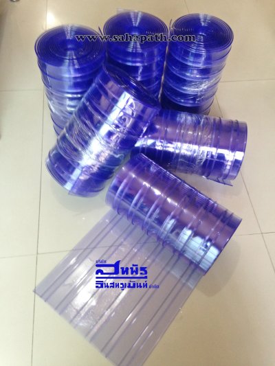 ม่านพลาสติกใส แบบกันกระแทก หนา 3 mm.
