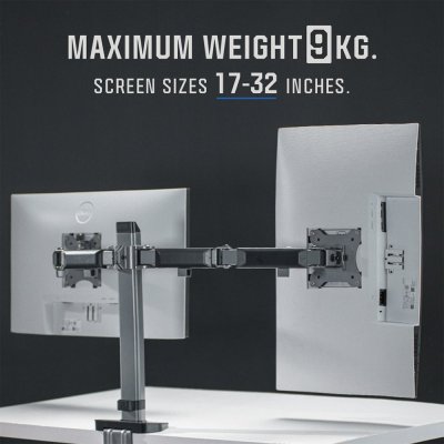 แขนจับจอมอนิเตอร์ ERGONOZ Monitor Arm EGN-CORE-S-G White