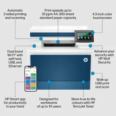 HP Printer-HP Color LaserJet Pro MFP Printer-14