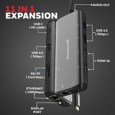 Honeywell Type C Docking Station – 11 in 1 HC000019/LAP/CDK