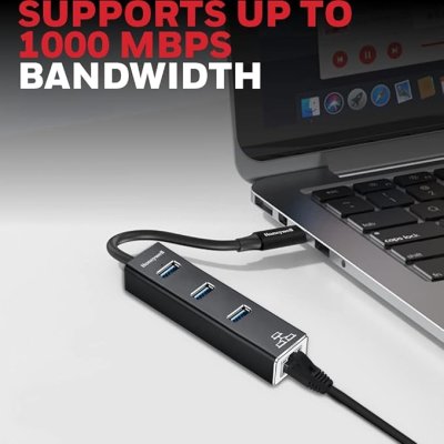 Honeywell 3in1 HDMI to VGA, 3.5mm Port  HC000001/ADP/BLK