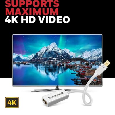 Honeywell Mini Display Port to HDMI  HC000002/ADP/WHT