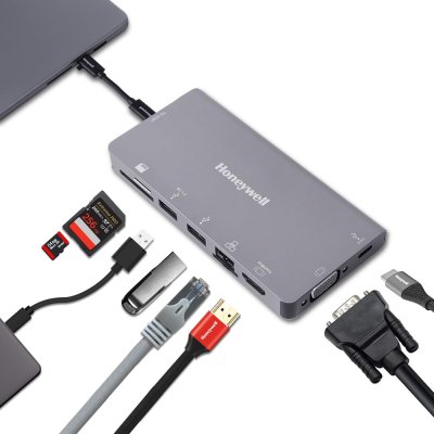 Honeywell Type C Ultra Dock - 8 in 1 HC000008/LAP/CDK