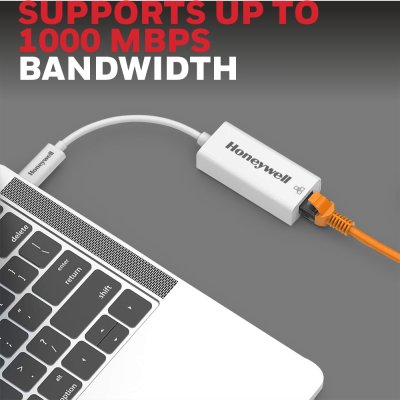 Honeywell Type C to Gigabit Ethernet  HC000007/ADP/WHT