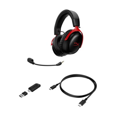 HyperX HEADSET CLOUD III S WIRELESS : RED (A59Z0AA)