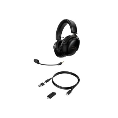 HyperX HEADSET CLOUD III WIRELESS : BLACK (77Z45AA)