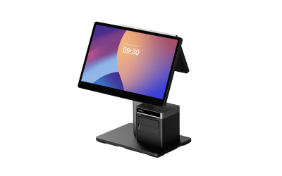 Desktop POS รุ่น Swan 2 15.6" FHD+10.1" HD 4/64GB 58mm. Printer