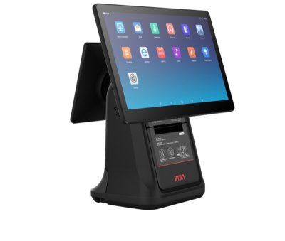 Desktop POS รุ่น D4-504 15.6"+10.1" 2/16GB
