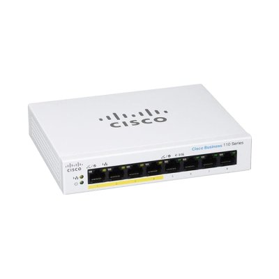 Switch Cisco Business 110 Series 8G PoE (CBS110-8PP-D-EU)