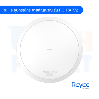 RG-RAP72, อุปกรณ์กระจายสัญญาณแบบไร้สายแบบติดเพดาน Wi‑Fi 7 BE3600