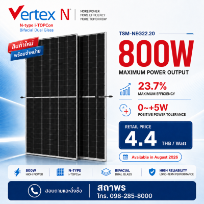 TSM-NEG22.20 800W (หรือรุ่นกำลังไฟ 800 วัตต์)