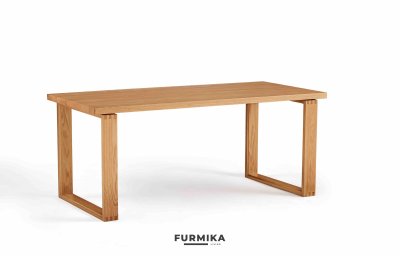 Nest Oak Dining Table Set (Natural)