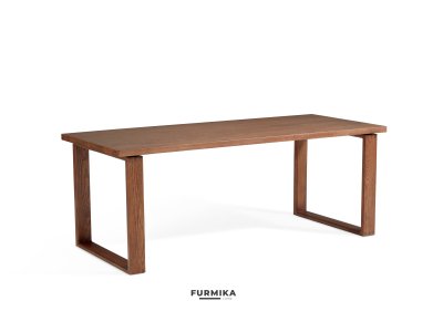 Nest Oak Dining Table Set (Walnut)