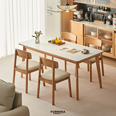 Hera Dining Table Set (Natural)