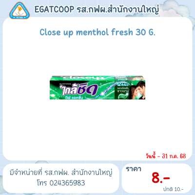 Close up menthol fresh 30 G.