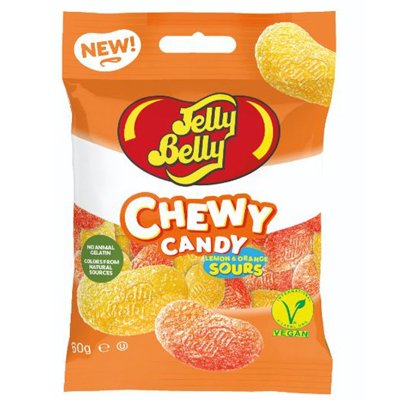 Jelly Belly Chewy Candy Sour 60 G.