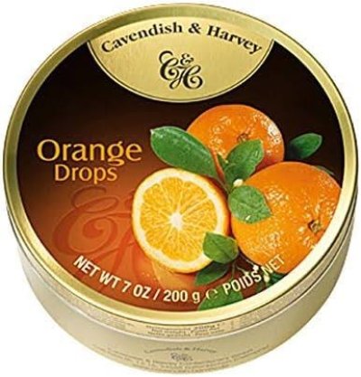 Cavendish & Harvay Orange Drops 200G