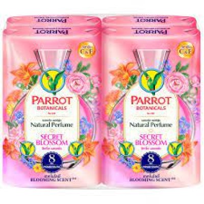สบู่นกแก้วเพอร์ฟูม ซีเคร็ต บลอสซั่ม 70กรัม แพ็ค4