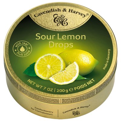 Cavendish & Havey Sour Lemon Drops 200G