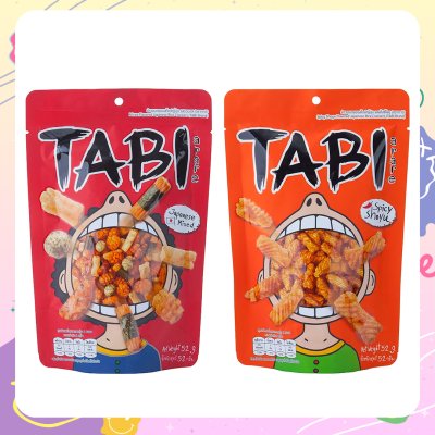 ทาบิอาราเระข้าวอบกรอบสไตล์ญี่ปุ่น 52 กรัม