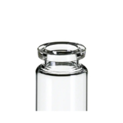Sample Vials N20-50 DIN Clear Crimp top , 50ml, 100/pk