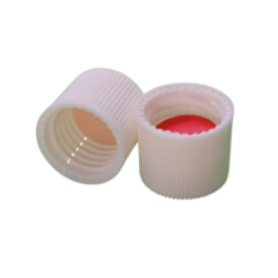 Target DP Open Top Cap bonded with PTFE/Silicone Septa, 100/pk