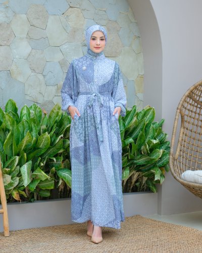 SET HIJAB KEJORA ETNIK/SET HIJAB TERBARU/GAMIS GIES BUTIK