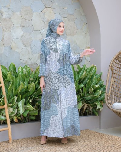 SET HIJAB KEJORA ETNIK/SET HIJAB TERBARU/GAMIS GIES BUTIK