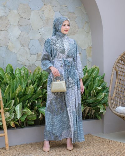 SET HIJAB KEJORA ETNIK/SET HIJAB TERBARU/GAMIS GIES BUTIK