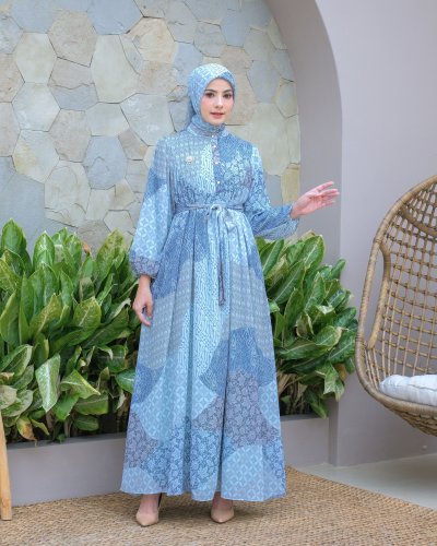 SET HIJAB KEJORA ETNIK/SET HIJAB TERBARU/GAMIS GIES BUTIK