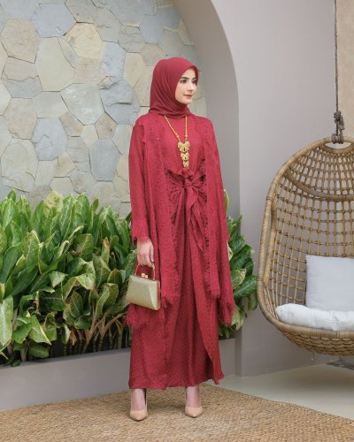 LEA SET KAFTAN/BAJU KONDANGAN WANITA KEKINIAN